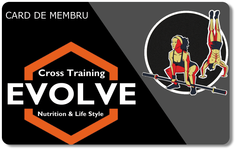 Card de membru Evolve Gym